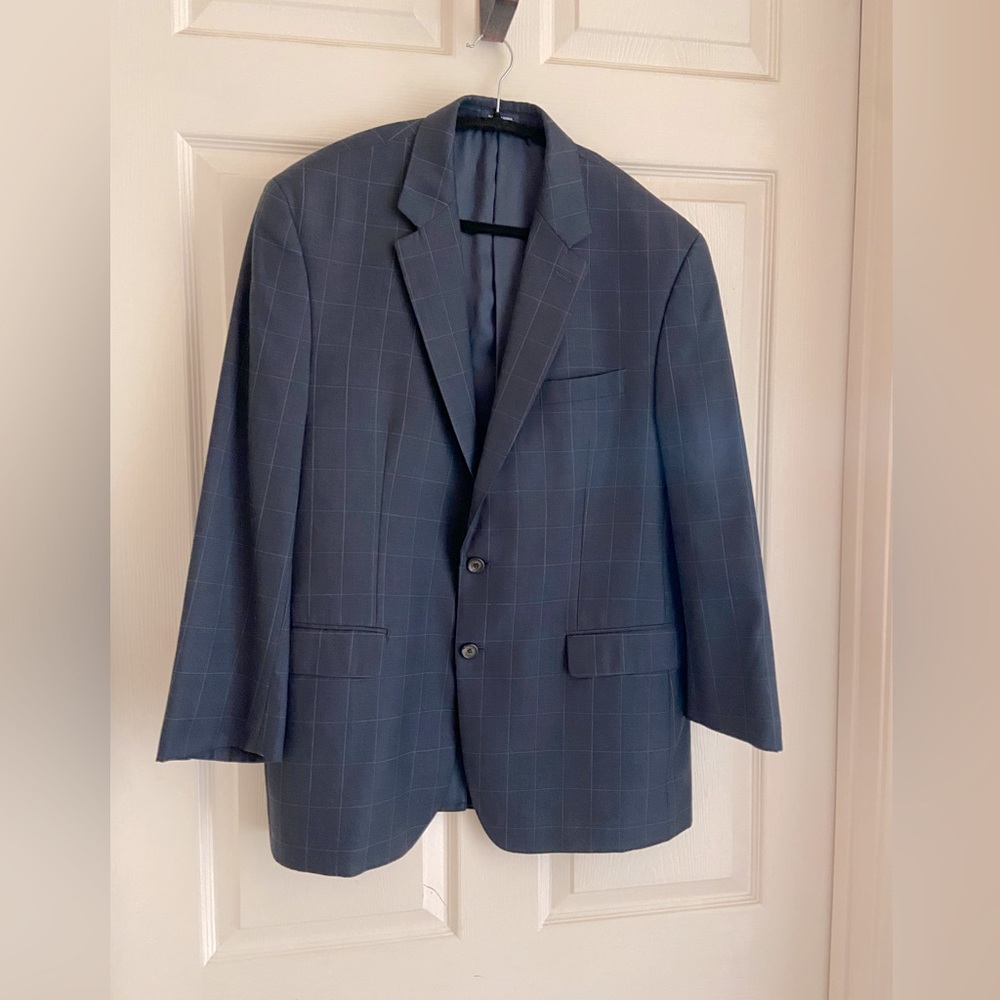 RALPH LAUREN NAVY SPORTCOAT SIZE 44R LIKE NEW
